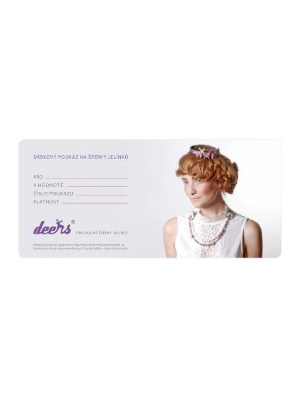 Dárkový voucher